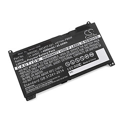 vhbw batterie compatible avec HP ProBook 470 G5 (2UB61EA), 470 G5 (2UB62EA), 470 G5 (2VP39EA) laptop (4000mAh, 11,4V, Li-Polymère, noir)