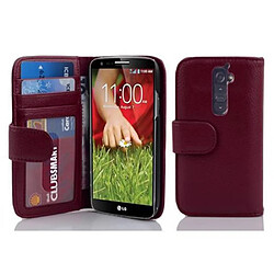 Cadorabo Coque LG G2 Etui en Violet