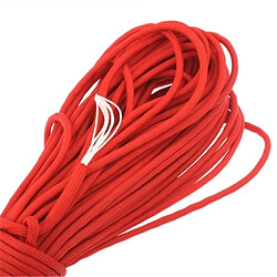 Acheter Wewoo 100m 7 Core Durable Armée rouge Parachutistes Corde Survie Tente