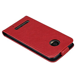 Cadorabo Coque Motorola MOTO Z2 PLAY / Z2 FORCE Etui en Rouge pas cher