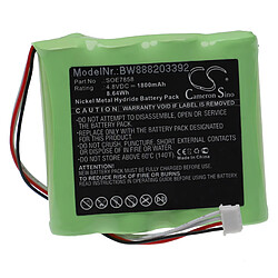 vhbw Batterie remplacement pour Soehnle SOE7858 pour balance vétérinaire (1800mAh, 4,8V, NiMH)