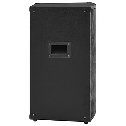 Avis vidaXL Haut-parleur scène Hifi passif professionnel 1000W 32x32x64cm