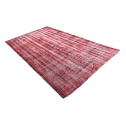 Vidal Tapis de laine 297x175 rouge Ultra Vintage