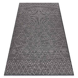 RUGSX Sizal Patio Boho Carpet - Noir 155x220 cm