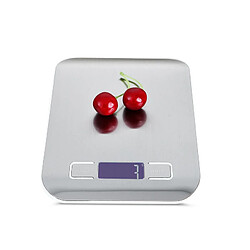 Universal Échelle de pesage numérique Tableau de cuisine en acier inoxydable Alimentation Diététique Balance postale Outil de mesure Balance électronique à cristaux liquides 