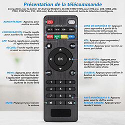 Avis SANAG Telecommande Universelle Pour Pc -4K -Pro Televiseur Stb Tv Box