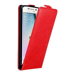 Cadorabo Coque Samsung Galaxy S6 EDGE Etui en Rouge