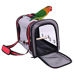 Universal Porteurs d'oiseaux Cages de voyage d'oiseaux Transport extérieur Cages de perroquets Oiseaux et animaux de compagnie Perroquets Chats Lapins Habitats Sac à dos pour chiens | Nid de cage d'oiseaux