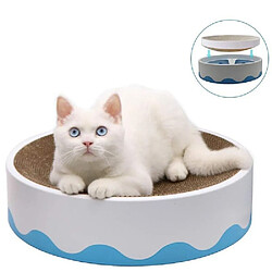 Universal Cross-border Hot Pet Snow Mountain Cat Scratch Board Ondulated Round Nest Cat Toy