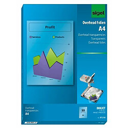 Sigel IF210 Film de protection Format A4 50 feuilles Transparent