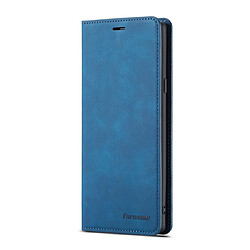 Wewoo Housse Coque Pour Galaxy Note9 Forwenw Dream Series Oil Edge Fort Magnetism Étui à rabat horizontal en cuir avec support et fentes cartes et portefeuille et cadre photo bleu