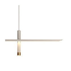 Luminaire Center Suspension Esparta Blanc,Or pas cher