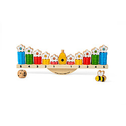 Bigjigs Toys Jeu équilibré abeille en bois pas cher