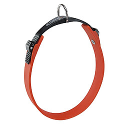 Ferplast Collier Ergoflex C orange à micro-régulation pour chien Longueur 42 cm / Largeur 22 mm