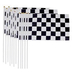 12pcs Mini Drapeau Fanion F1 Vélo course Football Flag Félicitations & Hampe