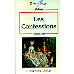 Les confessions : extraits