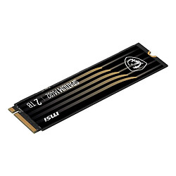 MSI SPATIUM M482 2 To M.2 PCI Express 4.0 NVMe 3D NAND pas cher