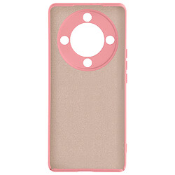 Avizar Coque pour Honor Magic 5 Lite 5G Semi-rigide Soft-touch Anti-traces Rose Poudré