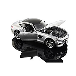 Maisto Modèle réduit de voiture de Collection : Mercedes AMG GT Grise - Echelle 1/24