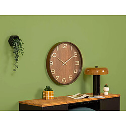 Atmosphera, Createur D'Interieur Horloge en bois - Diam 55 cm - Marron