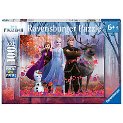 Ravensburger Puzzle 100 p XXL - La magie de la forêt / Disney La Reine des Neiges 2