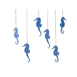 Flensted Mobiles Hippocampes Bleu