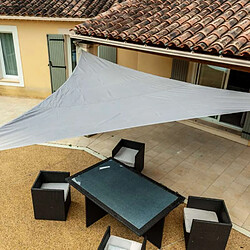 Avis Provence Outillage Voile d'ombrage triangle couleur taupe 5x5x5m Werkapro