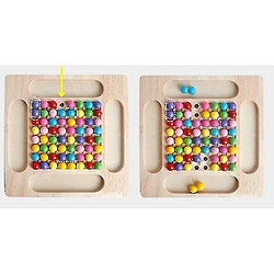 Universal Puzzle arc-en-ciel Puzzle en bois Jouets, Interaction parent-enfant, Jouets d'entraînement concentrés pour enfants