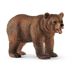 Avis Schleich Female Grizzly Bear with Grizzly Bear