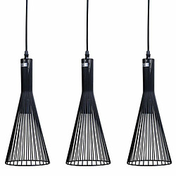 Suspension Alexandra House Living Noir pas cher