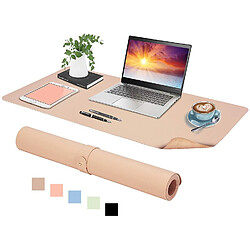 Universal Tampon de bureau en cuir, 80 cm x 40 cm, coussin de souris pour ordinateur portable