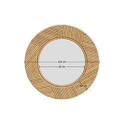 Rendez Vous Deco Miroir rond Lapta D40,5 cm