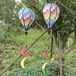 Avis 3pcs Ballon à Air Chaud Vents windsock Montgolfière Cerf-volant Jardin Cour Maison Décoration Jouet Mnche à Air