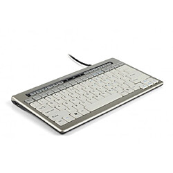 BakkerElkhuizen S-board 840 USB AZERTY Belge Gris