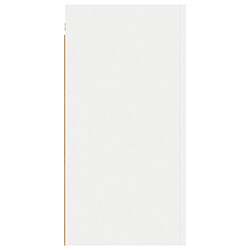 Acheter Maison Chic Meuble TV scandinave - Banc TV pour salon Blanc 30,5x30x60 cm Aggloméré -MN35235