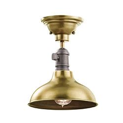 Elstead Lighting Suspension Cobson Acier Laiton