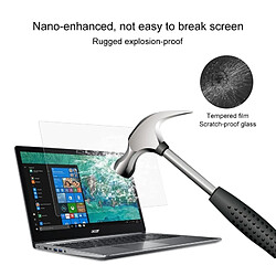 Avis Wewoo Film de protection en verre trempé pour écran d'ordinateur portable ordinateur Acer Swift 3 - SF315-41-R6J9 15.6 pouces