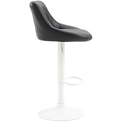 Acheter Non Tabouret de bar Lazio simili cuir blanc