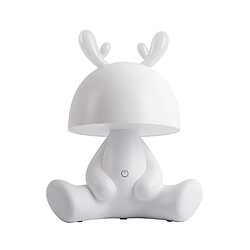 LEITMOTIV Lampe pour enfant Renne - Blanc