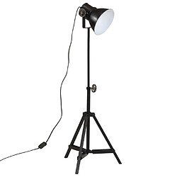 vidaXL Lampadaire 25 W noir 35x35x65/95 cm E27