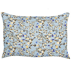 Acheter Beliani Lot de 2 coussins VALLORIA 40 x 60 cm Floral Bleu