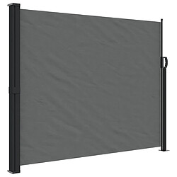 Maison Chic Auvent latéral rétractable | Store latéral | Brise-vue latéral anthracite 160x300 cm -GKD21110