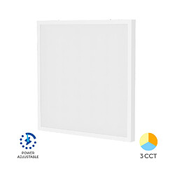 BRAYTRON Panneau LED saillie 50W 600x600 3en1 Blanc