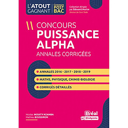 Concours Puissance Alpha : annales corrigées