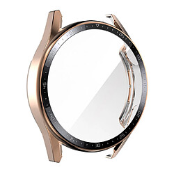 Coque en TPU ENKAY 9H, échelle électroplaquée, or rose pour votre Huawei Watch GT 3 46mm