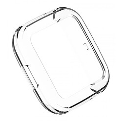 Housse en silicone antichoc écran de protection pour Fitbit Versa2 blanc transparent