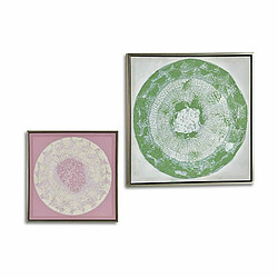 Gift Decor Toile Abstrait 52,5 x 2,8 x 52,5 cm (4 Unités)