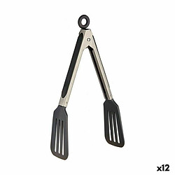 Kinvara Pinces de Cuisine 26 cm Acier inoxydable (12 Unités)