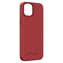 BIGBEN Coque iPhone 13 Natura Rouge - Eco-conçue Just Green