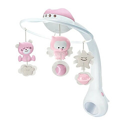 INFANTINO Mobile Fille Douce Nuit 3 en 1 Rose